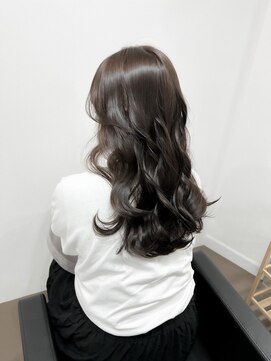 前髪/アンブレラカラー/こなれミディ/髪質改善/イメチェン