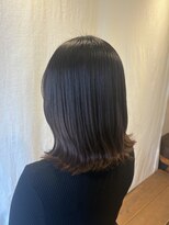 ココカラヘアー ニコ(cococara hair nico)&nbsp;外ハネボブ/グレージュ/ベージュ