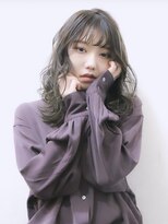 アリアツイン バイ エクラート 池袋西口店(ARiA TWiN by ECLART) ミルクティーブラウン×波巻きウェーブ 髪質改善 イルミナカラー