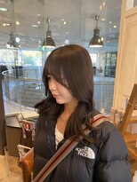 ロンド(RONND)&nbsp;【柔らか透け感】大人モカブラウンで上品垢抜け