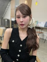 ミリ(mm) 10代20代30代レイヤーカット髪質改善くびれ巻き透明感仙台韓国
