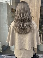 ニコリヘアワークス(nicori hair works)&nbsp;ロング×クールベージュ1