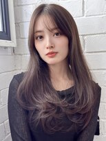 アグ ヘアー イコール 新小岩店(Agu hair equal)&nbsp;《Agu hair》小顔レイヤーロング×numberA.ケアオイルスリーク