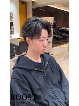 ルースト 原宿店(ROOST) 刈り上げセンターパート/波巻きツイストスパイラル/原宿
