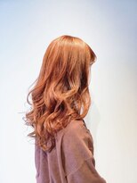 アディクト 綾瀬(ADDICT)&nbsp;【ADDICT_YUKI】カッパーブロンド_センターパート_スパイラル