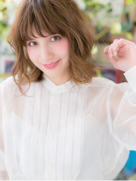 カバーヘア ブリス 戸田公園西口店(COVER HAIR bliss) ★外ハネグラマラス♪無造作カールのくせ毛風小顔ふわミディ★6