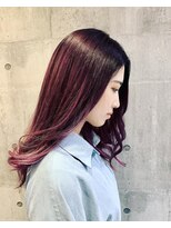 モードケイズブリエ(MODE K's Briller)&nbsp;レッドピンクグラデーションカラー♪