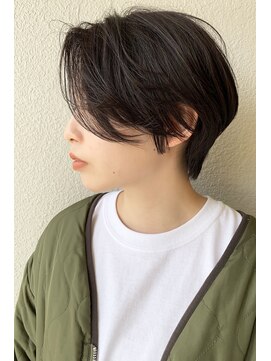 モリオ フロム ロンドン サッポロファクトリー店(morio FROM LONDON) 【morio札幌】2020年髪型大人かわいい黒髪ショートボブ