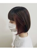 インナーカラー☆ボブ