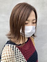 ヘアドマルシェモンタン(hair de marche' Mon temps)&nbsp;大人かわいい外ハネボブ