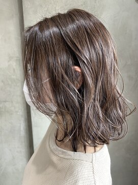 シックス ヘア ワーク ショップ(No.06 Hair Work Shop) 【No.06HWS】愛されロングボブ×グレーベージュ