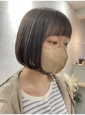 透明感ボブ