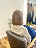 20代 30代 40代 ダスティ 簡単スタイリング ミルキーベージュ