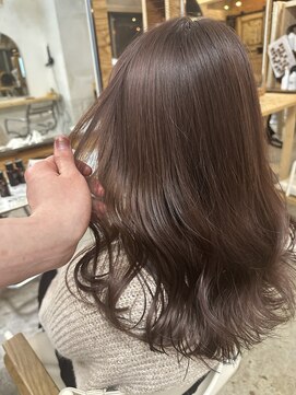 ウィークエンド(WEEKEND) 透け感ミルクティー♪【Wカラー＋トリートメント9900円】