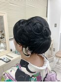 お着物に☆和髪
