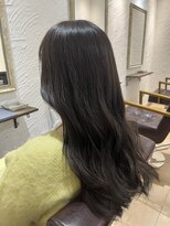 アマレット(Amaretto) 【アッシュブラウン×ゆる巻きロング】