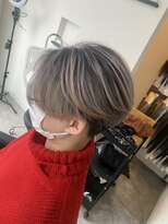 ラフ 難波店(LAFF) #黒髪#ボブルフ#ネビージュ#小顔#ワンレン