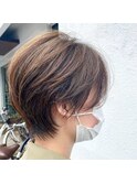 ベリーショート×シークレットハイライト