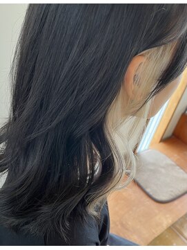 リミックスヘア(REMIX HAIR) earring color White