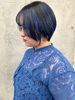 モリオ(morio)&nbsp;＊愛されかわいいグラデーションボブアンブレラカラー30代40代2