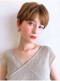 Say.黒髪ボブルフネビージュ小顔ワンレン大人ショートパーマ青山