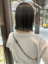 ミィ 表参道(mee.)&nbsp;黒髪/ボブウルフ/ネビージュ/小顔/ワンレン/髪質改善/前髪