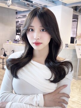 アイティー バイ アルバム 浦和店(IT by ALBUM) 韓国ヘア顔周りレイヤー美髪おくれ毛_ba518031