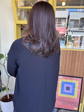 ヒントステーション(HINTSTATION) 〈浅草 半個室〉ワンカールミディ/ラベンダーベージュ