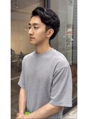 橋本嶺 フェザーパーマ ツイストスパイラル 束感ショート