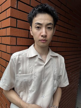 ルーム(Loom.) スパイキーショート テーパーフェード メンズショートヘア