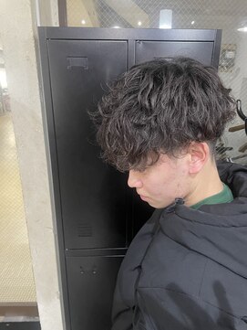 ジブル(Giblle.) 【Giblle.】メンズパーマ/スパイラルパーマ/メンズショート