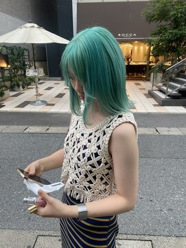 ラピス 福岡天神店(Lapis) ブリーチカラー/パールトーン