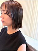 ぱっつんボブ