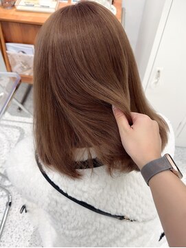 ブリーチありのココアベージュ♪【misaki】