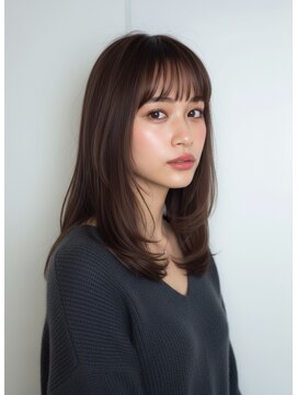 ＡｃｃｅｓｓＭｏｏｎ 米沢本店 着物ヘア/大人ガーリー/ダークアッシュ/似合わせカット/水戸