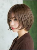 ショートボブ髪型20代30代40代50代前髪あり前髪なし面長丸顔越谷