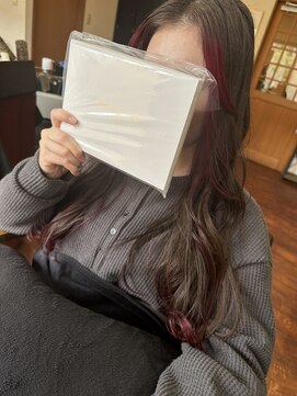 Hair atelier JURAKU　【ヘア アトリエ  ジュラク】 デザインカラー