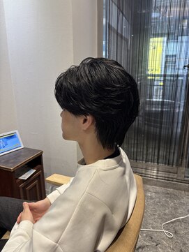 グラフィーサッポロ(Graphy sapporo) フェザーパーマ　メンズカット　メンズパーマ