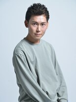ロアー ヘアー マチルダ 千葉店(RAWR hair MATILDA) 【RAWR】ブルーブラック スパイキーショート