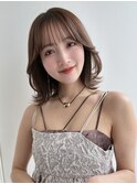 くびれミディくびれレイヤーひし形レイヤーボブハッシュレイヤー
