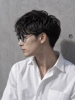 クイル(quill)&nbsp;メンズカット#梅田#ツーブロック#センターパート