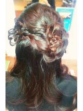 テンリッチ(tenrich) キュートハーフアップ