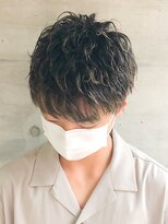 銀座マツナガ 浅草店&nbsp;スタイリング簡単♪爽やかナチュラルマッシュ刈り上げショート