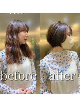 レーヴバイロンド 仙台(Reve by Lond) 大人かわいい美髪ショート　ネビージュ