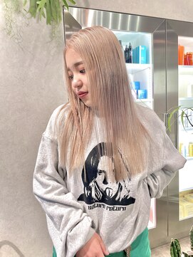 ゼスト クレス(ZEST Cres) 【CRES三木すみれ】ホワイトブロンドミルクティ