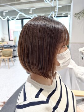 ゼストソエル(ZEST soell) 酸性ストレート×ボブ