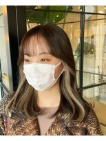 ラヴィズム 松崎店(LUVISM)&nbsp;10代20代30代ミルクティーベージュダブルカラーケアブリーチ