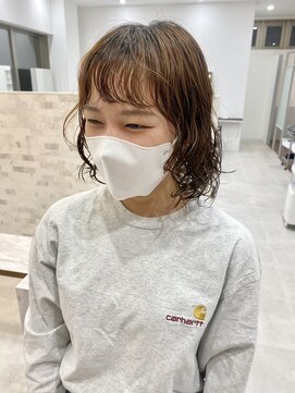 ニゲラ(Nigella) bob×perm