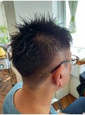 ショートヘアスタイル