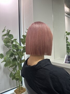 グロウ 渋谷西口(grow) bob×pink beige